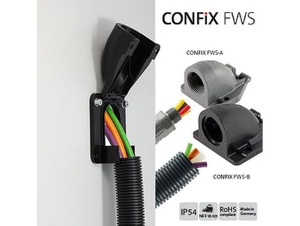 icotek CONFiX FWS可掀式貼壁接頭